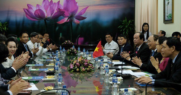 Thủ tướng tiếp c&#225;c doanh nghiệp dự x&#250;c tiến đầu tư tỉnh Đồng Th&#225;p