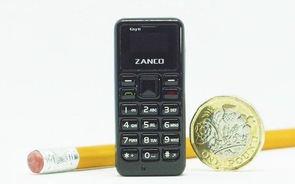 Zanco Tiny T1: Điện thoại nhỏ nhất thế giới, trang bị m&#224;n h&#236;nh OLED, nặng chỉ 13g, gi&#225; b&#225;n dự kiến 1,2 triệu đồng