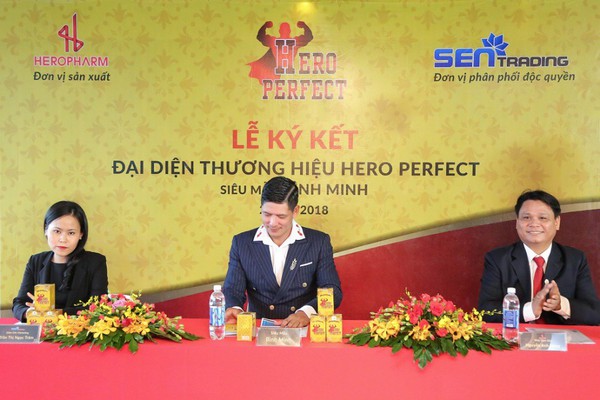 TPBVSK HERO PERFECT mà Siêu mẫu Bình Minh làm đại diện thương hiệu có gì mà giới đàn ông truyền tai nhau?