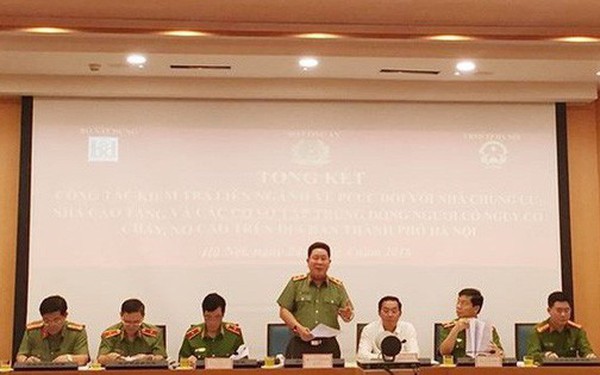 Kiá»m tra Äá»t xuất: Nhiá»u yếu kém vá» PCCC tại chung cư á» Hà Ná»i Äá»a á»c