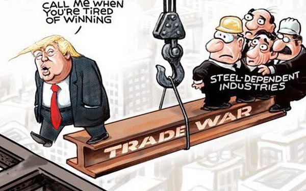 Thương mại to&#224;n cầu nếm tr&#225;i đắng v&#236; cuộc chiến tranh thương mại của Tổng thống Trump