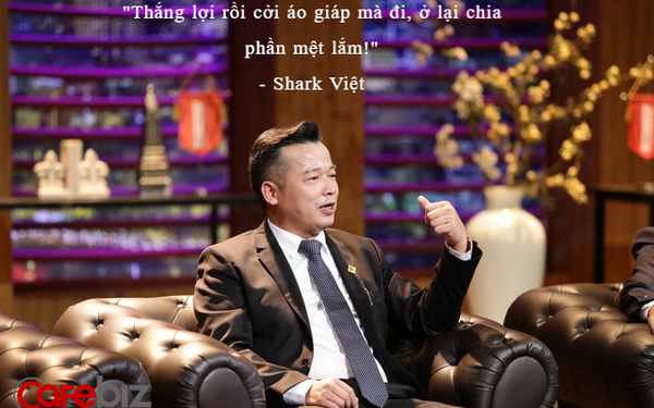 Quan điểm đầu tư của shark Việt: Chia tay nhau trong th&#224;nh c&#244;ng, &#39;giống như Th&#225;nh Gi&#243;ng thắng lợi rồi cởi &#225;o gi&#225;p m&#224; đi, ở lại chia phần mệt lắm!&#39;