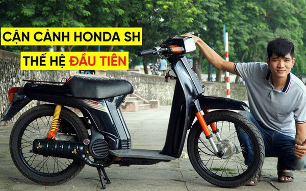 Thợ Việt hồi sinh Honda SH đời đầu 1984 từ đống phế liệu thành hàng hiếm