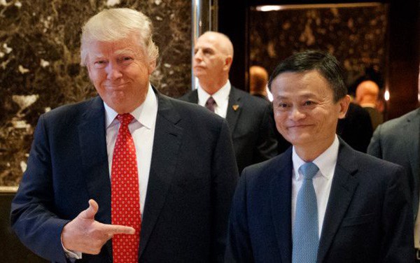 Từng bắt tay &#244;ng Trump khẳng định sẽ tạo ra 1 triệu việc l&#224;m cho nước Mỹ, giờ Jack Ma tuy&#234;n bố sẽ kh&#244;ng giữ lời hứa nữa!