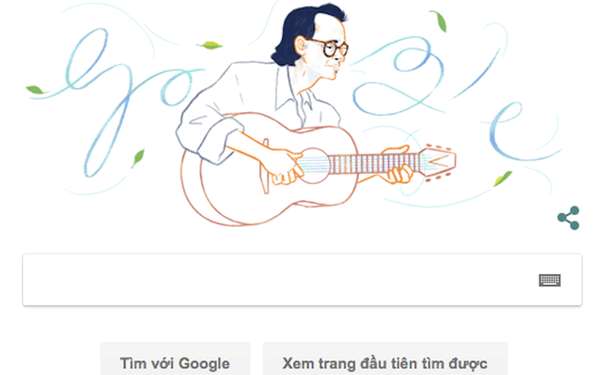 Trịnh C&#244;ng Sơn - nhạc sĩ Việt đầu ti&#234;n được Google vinh danh