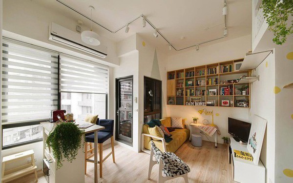CÄn há» 30m2 cháº­t háº¹p, tá»i tÄm nhÆ° rá»ng gáº¥p Ä&#244;i sau cáº£i táº¡o