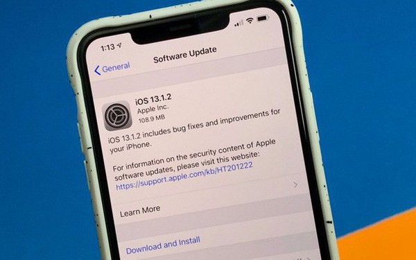 Apple tiếp tục ra mắt phi&#234;n bản iOS 13.1.2 để sửa h&#224;ng loạt lỗi của iOS 13