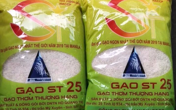 Gạo ngon nhất thế giới ST25 khan hàng trước Tết