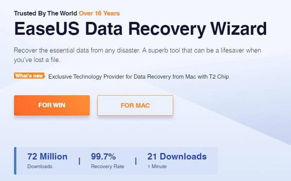 easeus data recovery wizard for mac
