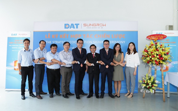DAT chính thức hợp tác chiến lược cùng Sungrow mở rộng thị trường