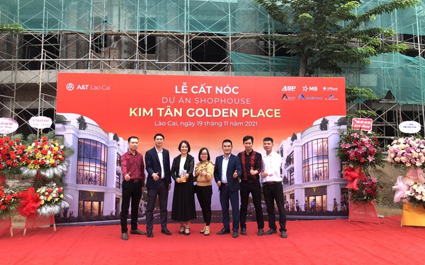Lễ cất nóc dự án Kim Tân Golden Place Lào Cai