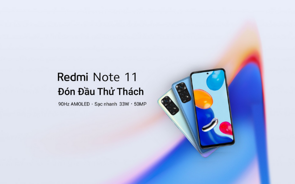 Đón đầu thử thách cùng dòng sản phẩm Redmi Note 11 Series hoàn toàn mới