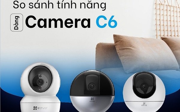 Discover the difference of C6 security camera product line from EZVIZ