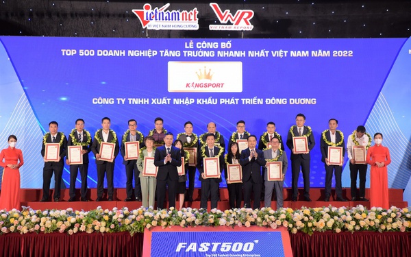 Kingsport is proud to be in the Top 59 of the 500 fastest growing businesses in Vietnam 2022