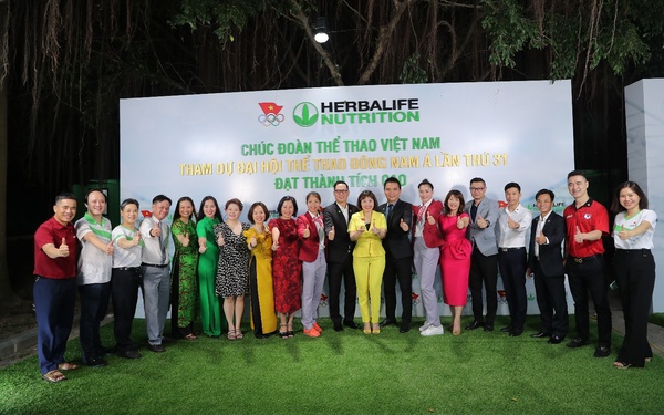 Herbalife Nutrition accompanies the Vietnamese Sports Delegation to attend the 31st SEA Games