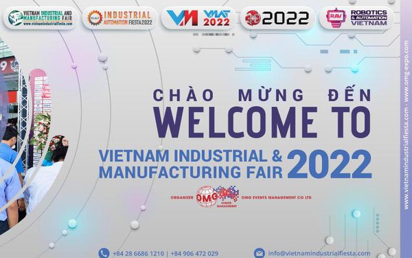 Vietnam Industry and Manufacturing Exhibition 2022 in Binh Duong