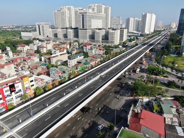 Khánh thành cầu cạn Mai Dịch - Nam Thăng Long trị giá 5.343 tỷ đồng - Ảnh 4.