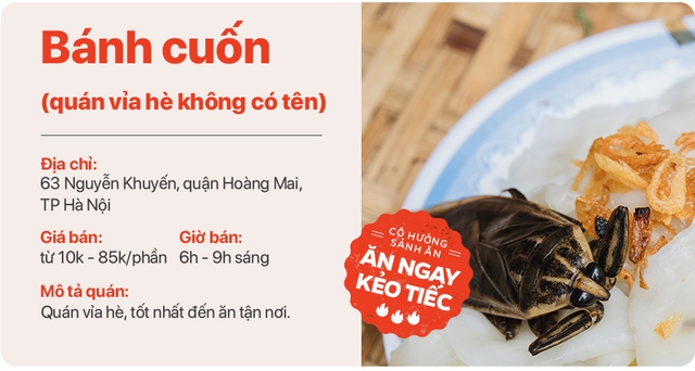 Bánh cuốn cà cuống: Món ăn tưởng đã thất truyền, nào ngờ vẫn được người phụ nữ 30 năm bán trên phố Nguyễn Khuyến gìn giữ, ai ăn thử một lần nghiện đến khó quên - Ảnh 17.