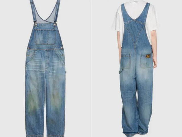 Gucci đang bán những chiếc quần jean ố màu và bẩn trông như mới làm vườn về với giá lên tới 765 USD - Ảnh 3.