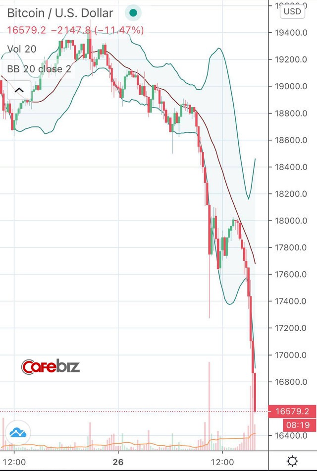 Thất bại trước ngưỡng cản lịch sử, Bitcoin và toàn thị trường tiền số đồng loạt gãy cánh sau chuỗi ngày bay cao - Ảnh 1.