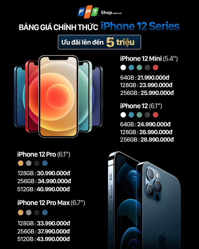 FPT Shop là chuỗi cửa hàng chính hãng đầu tiên mở bán iPhone 12 Series tại Việt Nam - Ảnh 3. FPT Shop là chuỗi cửa hàng chính hãng đầu tiên mở bán iPhone 12 Series tại Việt Nam - Ảnh 3.