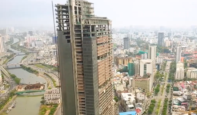  Những cỗ bê tông bỏ hoang trên đất vàng (KỲ II): Xót xa Sài Gòn One Tower - Ảnh 2.