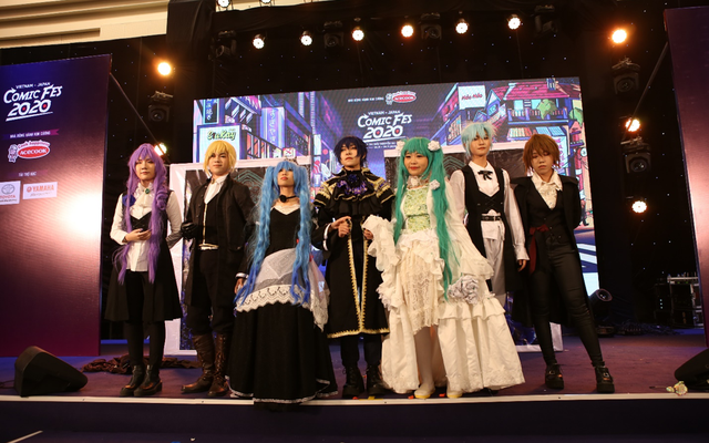 Các bạn trẻ xuất hiện trong các màn cosplay ấn tượng tại Vietnam - Japan Comic Fes 2020