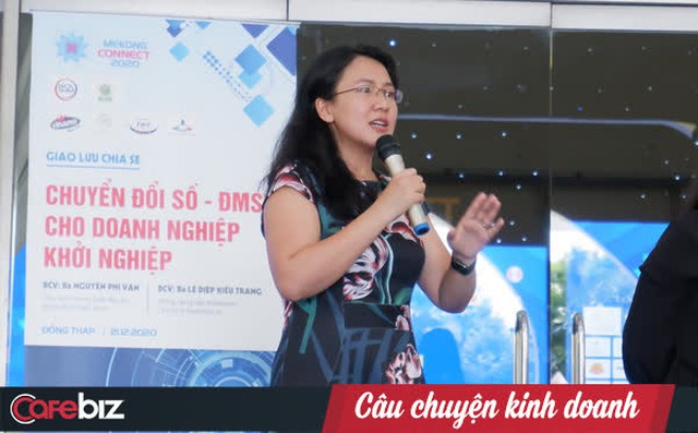 Bà Lê Diệp Kiều Trang - Nhà sáng lập Quỹ Alabaster kiêm Giám đốc tài chính Công ty công nghệ in 3D Arevo