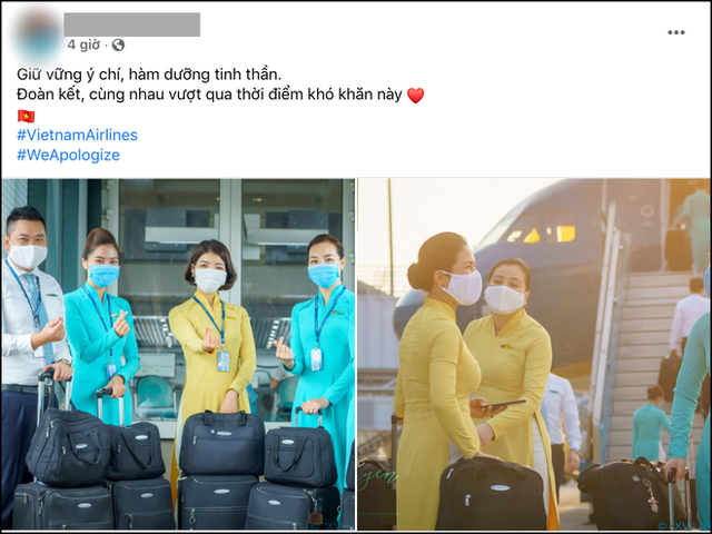 Tiếp viên hàng không Vietnam Airlines đồng loạt treo hashtag #WeApologize, thay mặt đồng nghiệp xin lỗi cộng đồng - Ảnh 7.