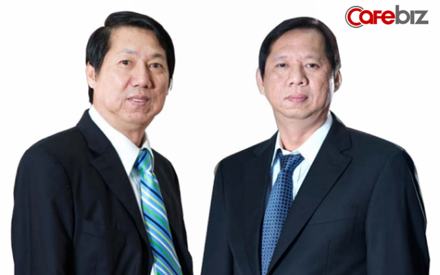 Hai anh em ông Trần Kim Thành và ông Trần Lệ Nguyên, những người sáng lập tập đoàn Kido.