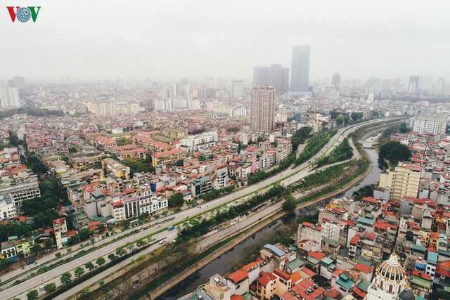 Ngắm nhìn đường phố Hà Nội từ trên cao trước ngày cách ly xã hội - Ảnh 2.