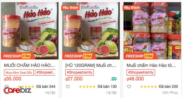 Muối chấm ”quốc dân” Hảo Hảo chua cay chính thức ra mắt thị trường giữa mùa dịch, chỉ mới bán ở Hà Nội - Ảnh 2.