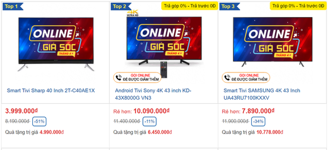  Sau iPhone, tivi giảm giá sốc tới 50%, điều hòa hạ nhiệt trước mùa cao điểm - Ảnh 1.