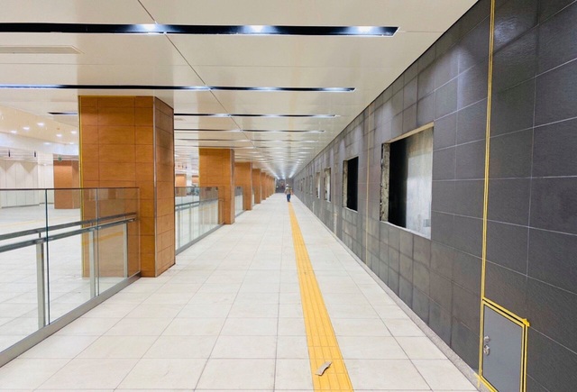 Cận cảnh những hình ảnh bên trong ga ngầm Nhà hát Thành phố của tuyến Metro Bến Thành - Suối Tiên - Ảnh 12.