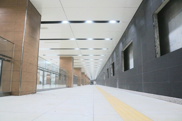 Cận cảnh những hình ảnh bên trong ga ngầm Nhà hát Thành phố của tuyến Metro Bến Thành - Suối Tiên - Ảnh 15.