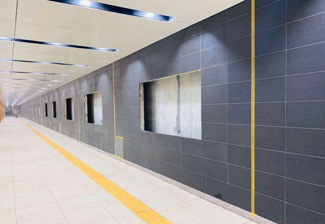 Cận cảnh những hình ảnh bên trong ga ngầm Nhà hát Thành phố của tuyến Metro Bến Thành - Suối Tiên - Ảnh 20.