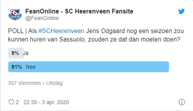 CĐV Hà Lan bỏ phiếu tín nhiệm thấp cho Văn Hậu, không muốn SC Heerenveen gia hạn hợp đồng - Ảnh 2.