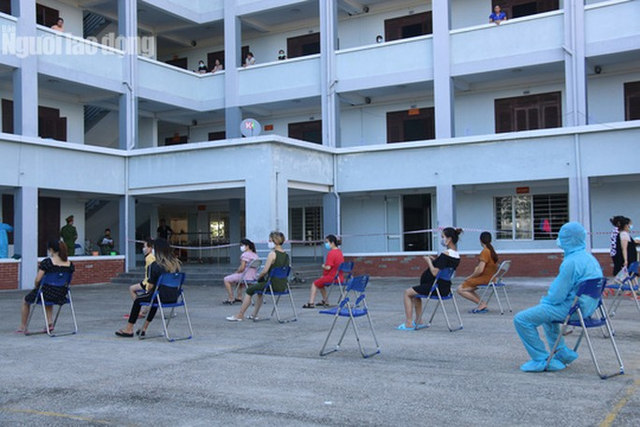 Nhịp sống bên trong khu cách ly 243 bà bầu ở Quảng Nam - Ảnh 2. Nhịp sống bên trong khu cách ly 243 bà bầu ở Quảng Nam - Ảnh 2.