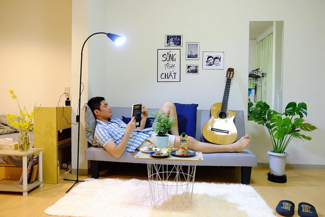 Nam du học sinh Nhật tự tay cải tạo phòng trọ xịn sò như homestay chính hiệu, nhưng xúc động nhất là nơi lưu giữ di ảnh của ba má - Ảnh 1. Nam du học sinh Nhật tự tay cải tạo phòng trọ xịn sò như homestay chính hiệu, nhưng xúc động nhất là nơi lưu giữ di ảnh của ba má - Ảnh 1.
