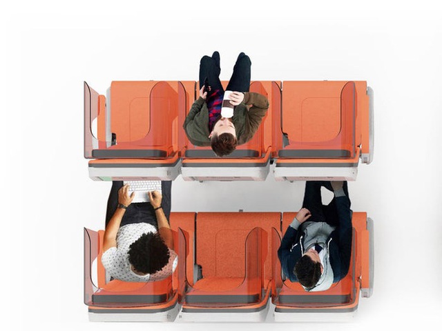 Giải pháp mới cho các hãng hàng không mùa Covid-19: Xếp ghế ngồi theo kiểu giở đầu đuôi để hạn chế hành khách tiếp xúc gần - Ảnh 11.