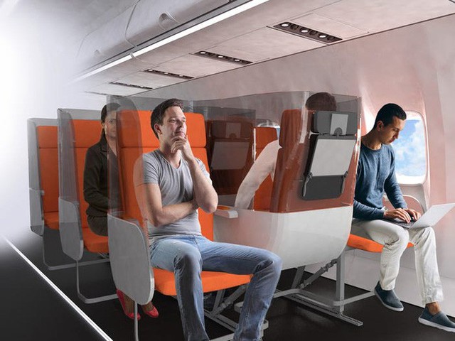 Giải pháp mới cho các hãng hàng không mùa Covid-19: Xếp ghế ngồi theo kiểu giở đầu đuôi để hạn chế hành khách tiếp xúc gần - Ảnh 12.