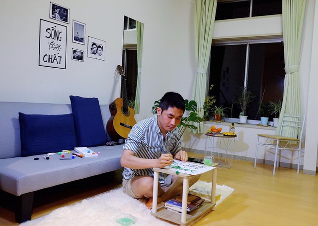 Nam du học sinh Nhật tự tay cải tạo phòng trọ xịn sò như homestay chính hiệu, nhưng xúc động nhất là nơi lưu giữ di ảnh của ba má - Ảnh 7. Nam du học sinh Nhật tự tay cải tạo phòng trọ xịn sò như homestay chính hiệu, nhưng xúc động nhất là nơi lưu giữ di ảnh của ba má - Ảnh 7.