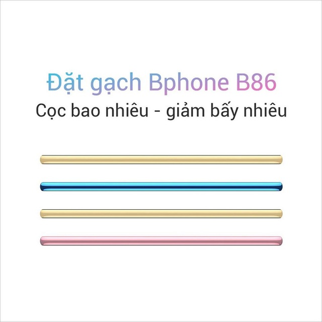 BKAV nhận đặt cọc Bphone B86 dù máy chưa ra mắt: Không mua sẽ mất tiền cọc, chưa biết máy tròn méo ra sao nhưng vẫn có rất nhiều người theo lao! - Ảnh 1.