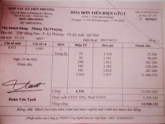 Tá hỏa vì tiền điện từ 71 nghìn đồng vọt lên hơn... 13 triệu đồng - Ảnh 2.