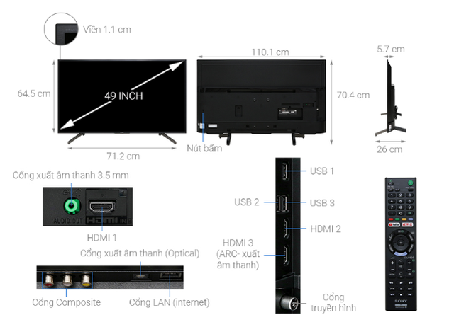  Hàng loạt TV 4K hạng sang bất ngờ có giá rẻ không tưởng - Ảnh 5.