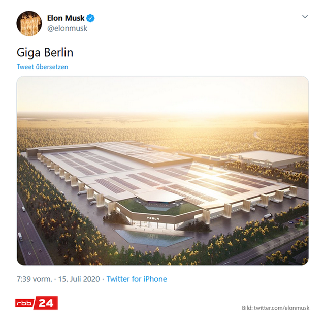 Elon Musk lần đầu tiết lộ hình ảnh nhà máy Gigafactory tại Đức, đẹp không khác gì resort 5 sao, có cả hồ bơi trên mái nhà - Ảnh 1.