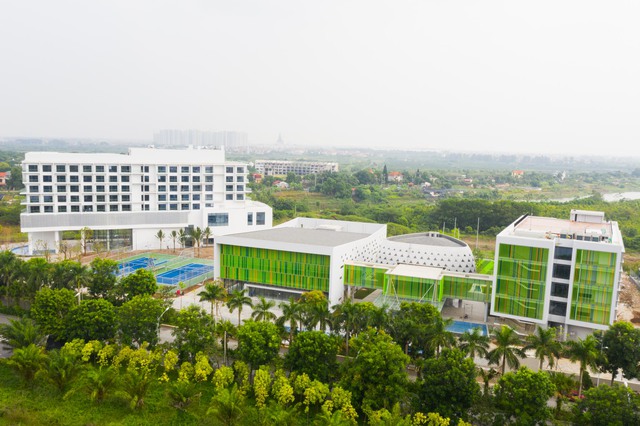 Vietcombank xây trung tâm đào tạo tại Ecopark: Xanh-sang-xịn, có hồ bơi, sân bóng như một khu nghỉ dưỡng đẳng cấp - Ảnh 3.