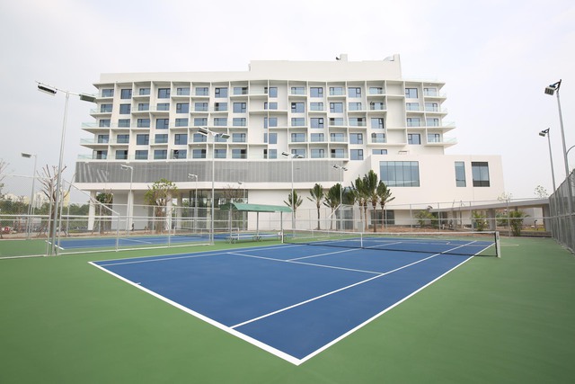 Vietcombank xây trung tâm đào tạo tại Ecopark: Xanh-sang-xịn, có hồ bơi, sân bóng như một khu nghỉ dưỡng đẳng cấp - Ảnh 8.