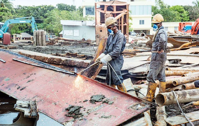 Địa ngục trong nghĩa địa tàu thuyền: Góc khuất kinh hoàng ở thành phố Nam Á phát triển thần tốc nhất thế giới - Ảnh 5.