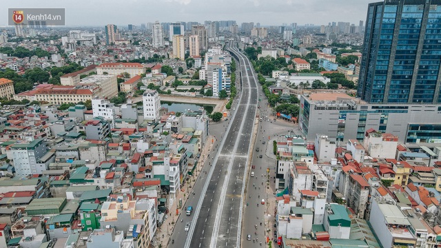Clip, ảnh: Người Hà Nội thích thú với diện mạo mới của đường Trường Chinh đau khổ - Ảnh 2. Clip, ảnh: Người Hà Nội thích thú với diện mạo mới của đường Trường Chinh đau khổ - Ảnh 2.
